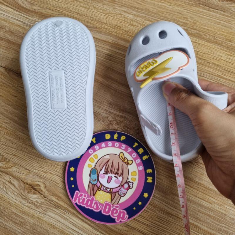 Giày Sandal quai dán Cheerful Mario mẫu mới 2021 cho bé trai gái 1-5 tuổi