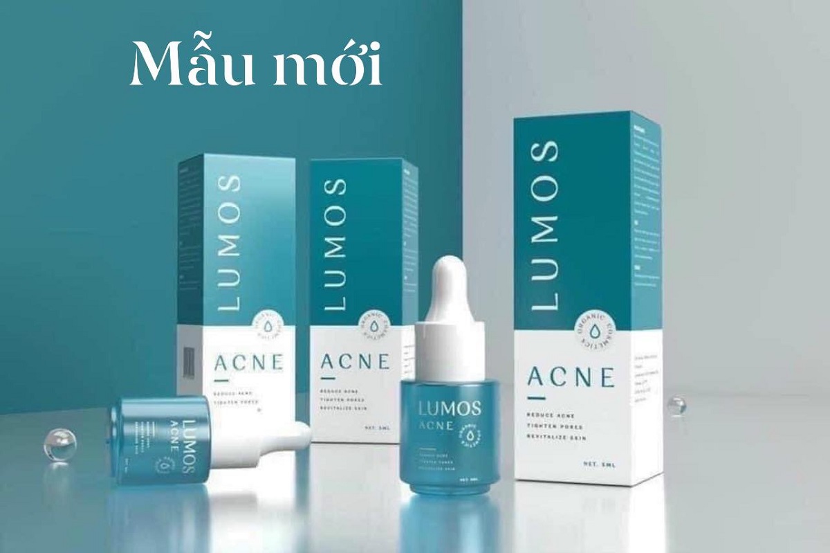 Serum Lumos Acne Hỗ Trọ Giảm Mụn,Giảm Dầu Nhờn Lọ 5ml Mẫu Mới 2023