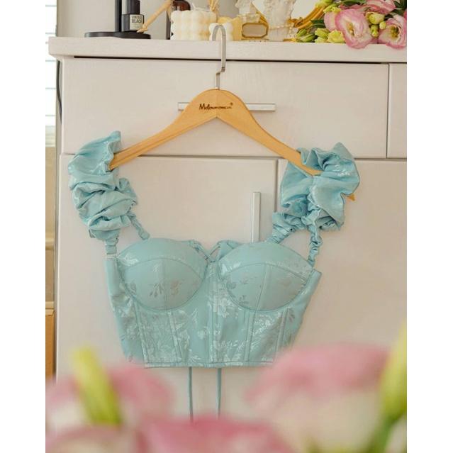 Áo kiểu CHUNKY BAND áo cup ngực mới