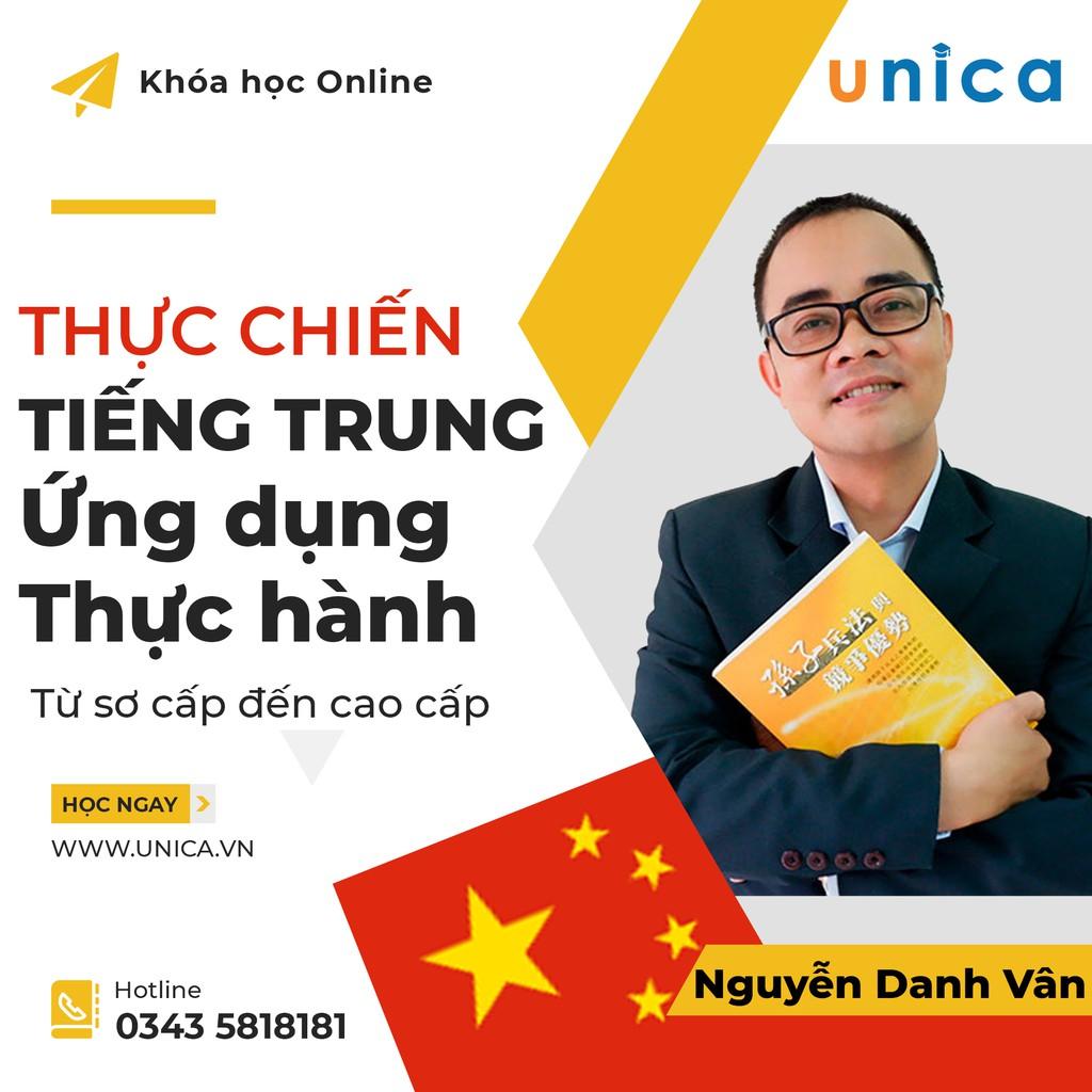 Trọn bộ 5 khóa học TIẾNG TRUNG ỨNG DỤNG THỰC HÀNH từ sơ cấp đến cao câp - Nguyễn Danh Vân