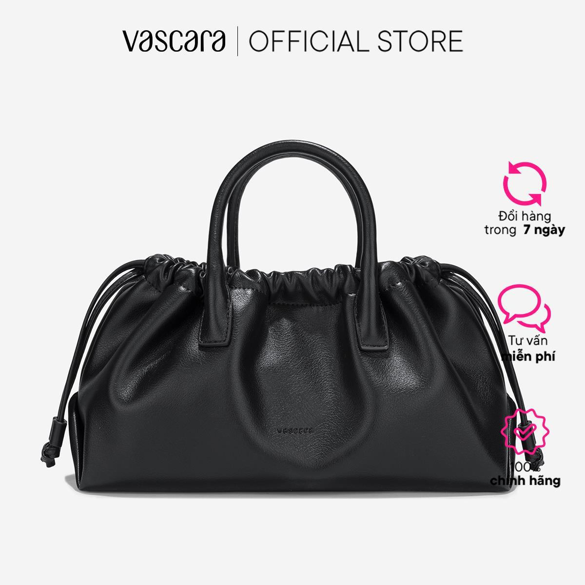 Vascara Túi Xách Tay Phối Dây Rút - TOT 0186