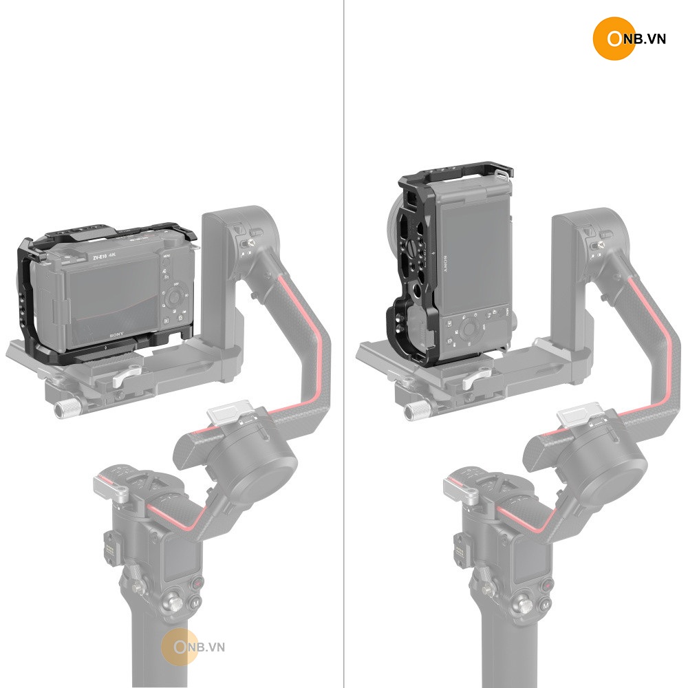 SmallRig Cage with Grip for So-ny ZV-E10 3538b