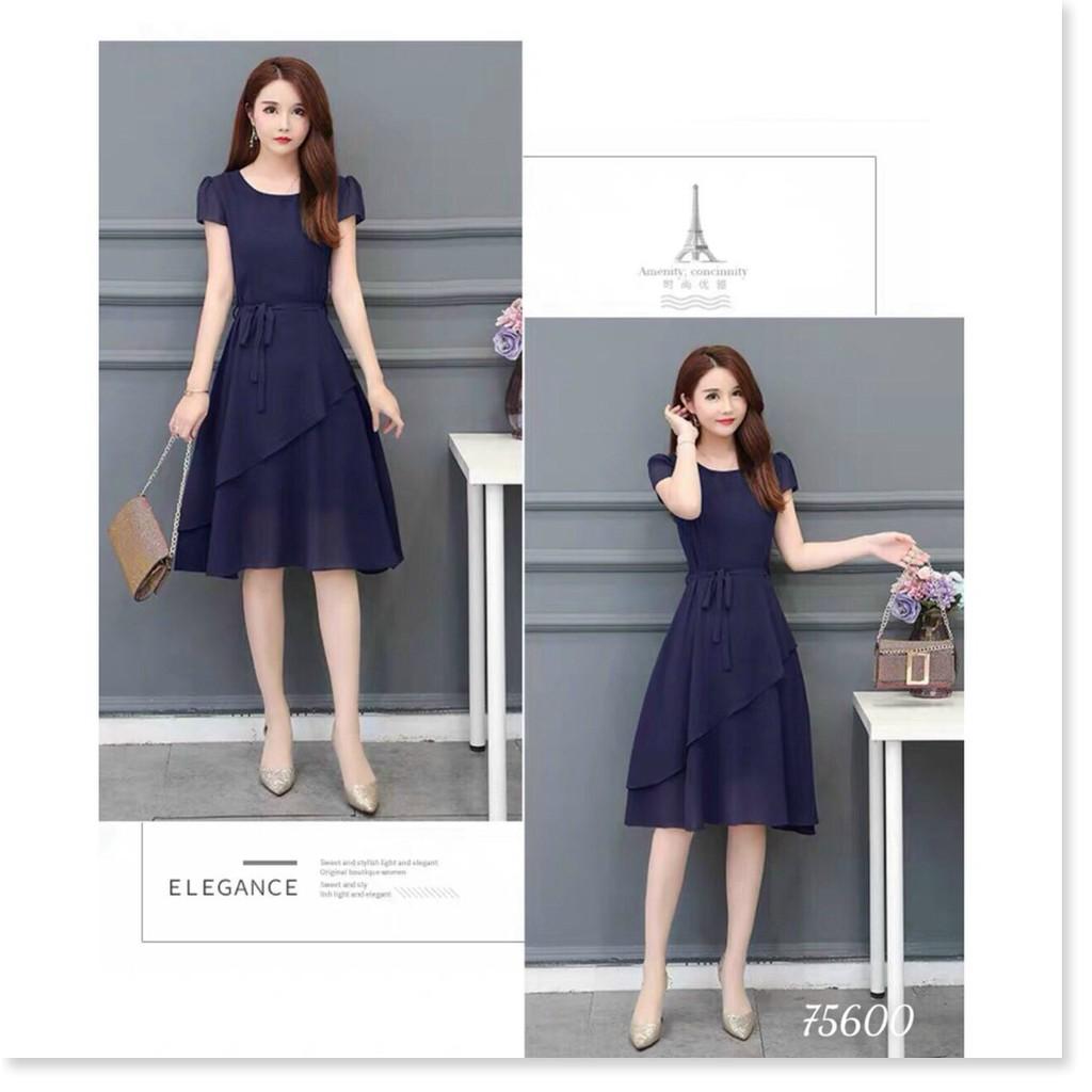 ĐẦM XÒE VOAN CHIFON NỮ CỰC SANG TRỌNG DÀNH CHO CÁC QUÝ CÔ KHANH AN STORE