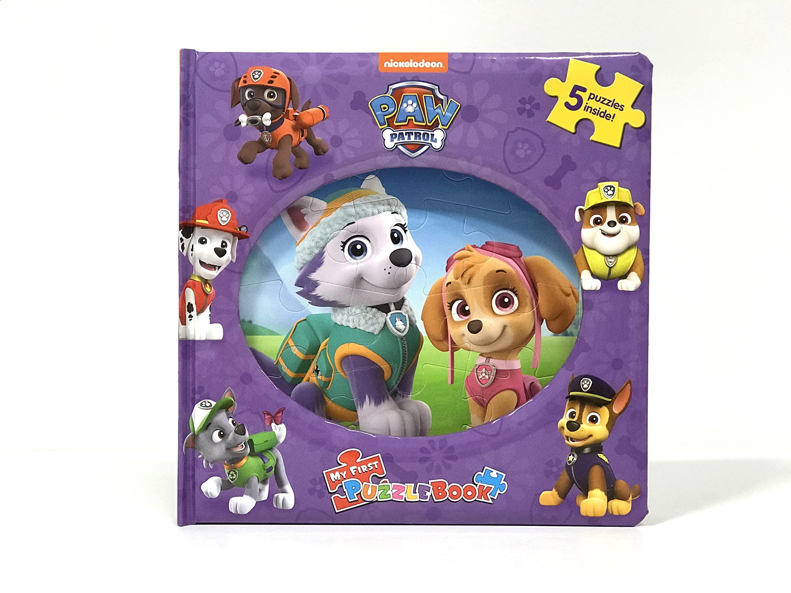 Nick Paw Patrol Girls My First Puzzle Book