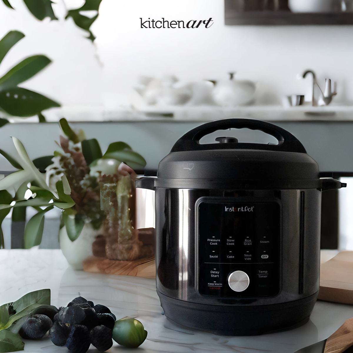 Nồi Áp Suất Điện Đa Năng INSTANT POT ESSENTIAL 60, 9 Chế Độ Nấu (5.7L) - Hàng Chính Hãng