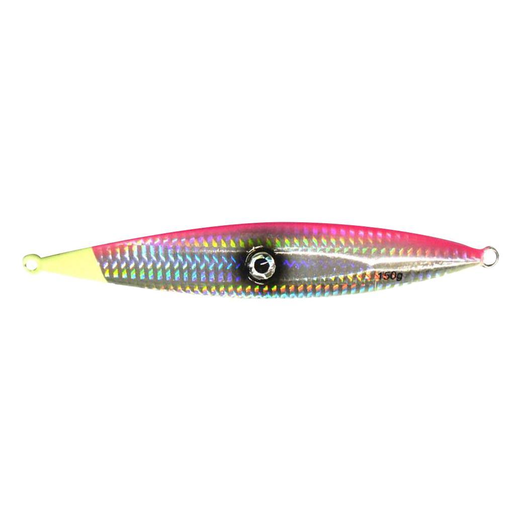2pcs 150g Heavy Fishing Lures Metal Baits Casting Lures Deep Spoon Bass Jigs