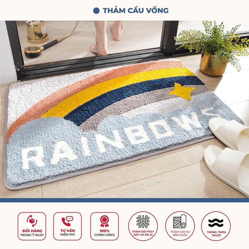 Thảm Lau Chân 3D Đẹp fesson – Thảm trải sàn nhà tắm cao cấp, chống trượt giá tốt 2291323112210