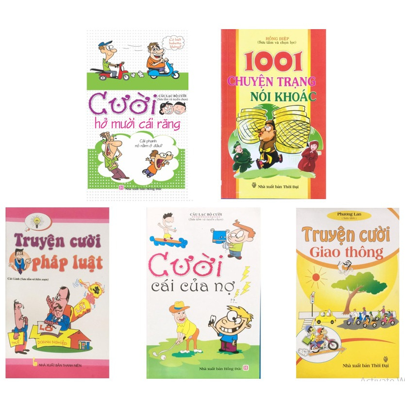 Sách - Combo 5 cuốn Truyện Cười - ndbooks