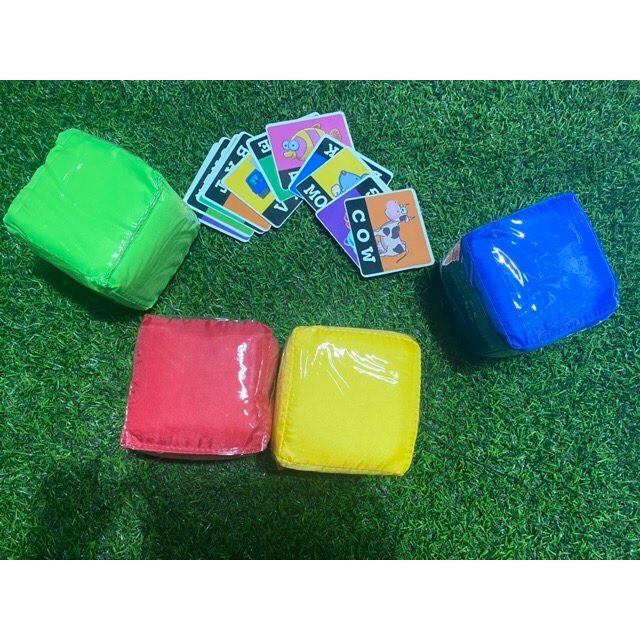 Đồ Dùng Hỗ Trợ Dạy Học Xúc Xắc Cài Thẻ - pocket dice - sz 10cm