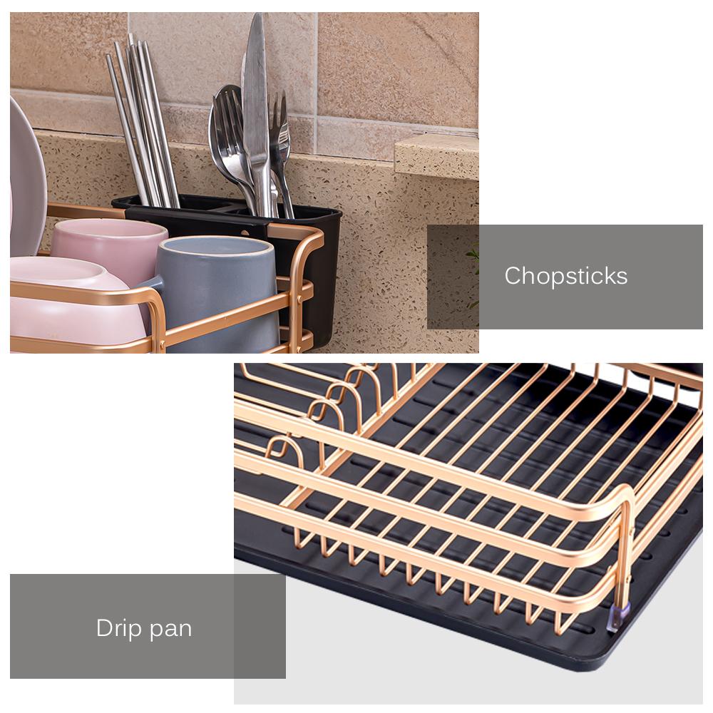 Giá đựng bát đĩa bằng hợp kim nhôm