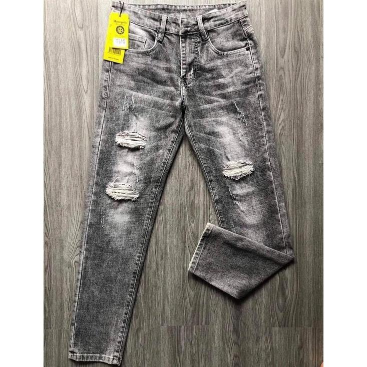 Quần jean nam chất bò co giãn- nhiều mẫu giá rẻ phong cách TINA ms48b