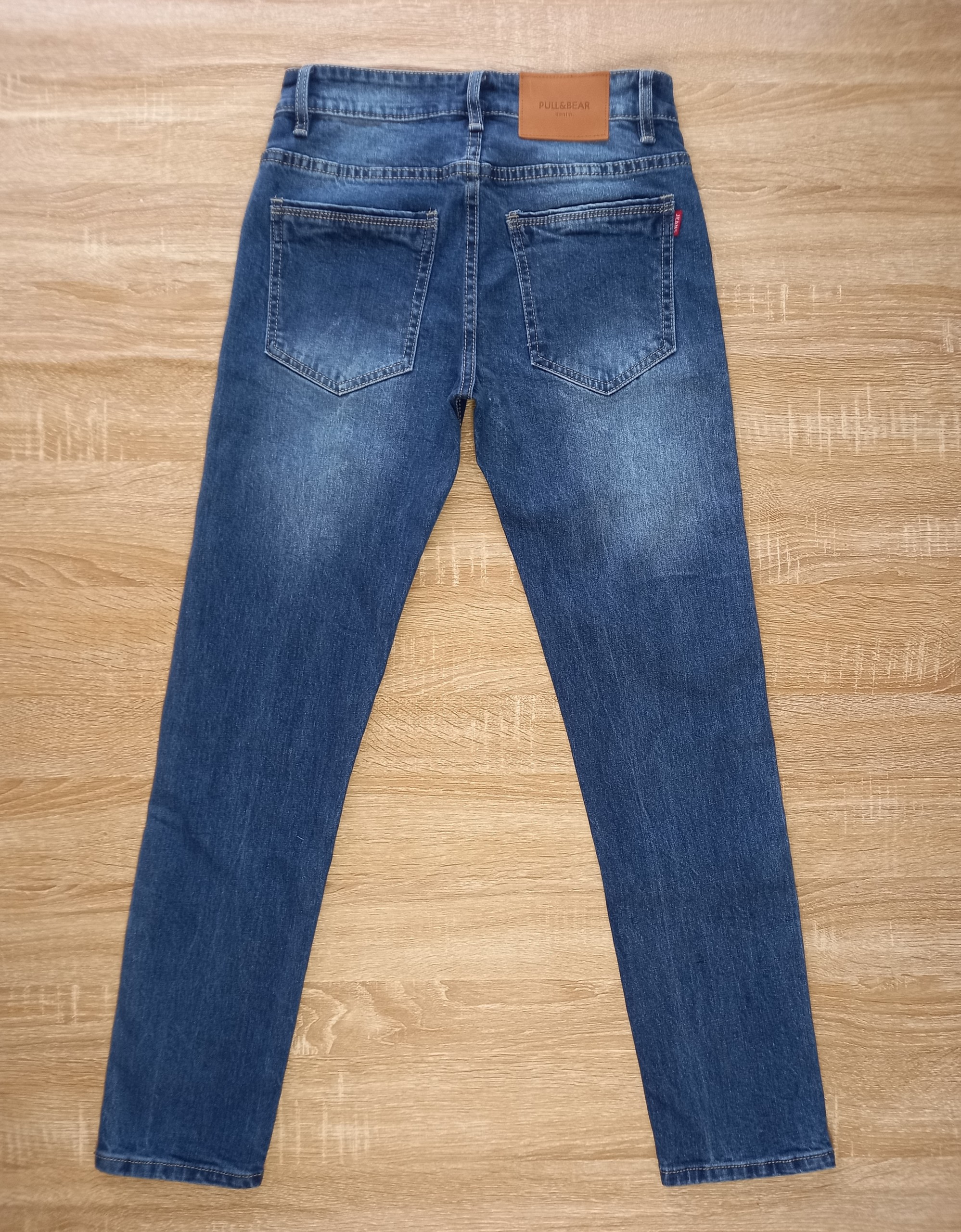 Quần jean nam co giãn dáng đẹp màu xanh mẫu mới jean nam co gian