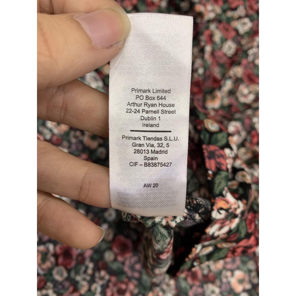 Đầm Babydoll Họa Tiết Hoa Xinh Xắn Tay Phồng Lạ Mắt