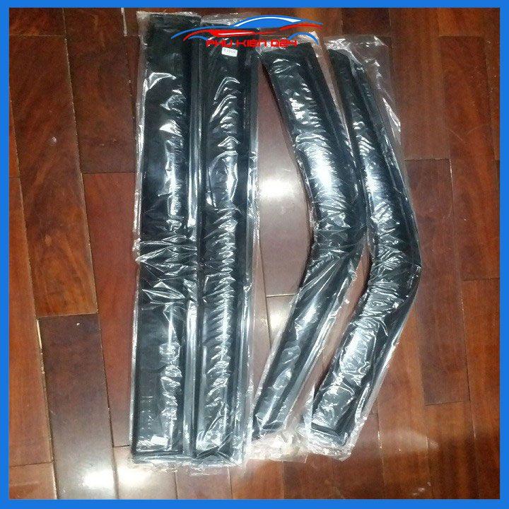 Vè che mưa ô tô Mitsubishi Jolie Vè Đen, nhựa ABS cao cấp chắn mưa, cản bụi, trang trí xe hơi