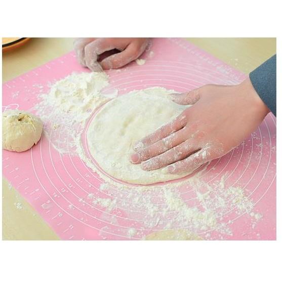 Tấm nhào bột silicon cỡ lớn 40x50cm