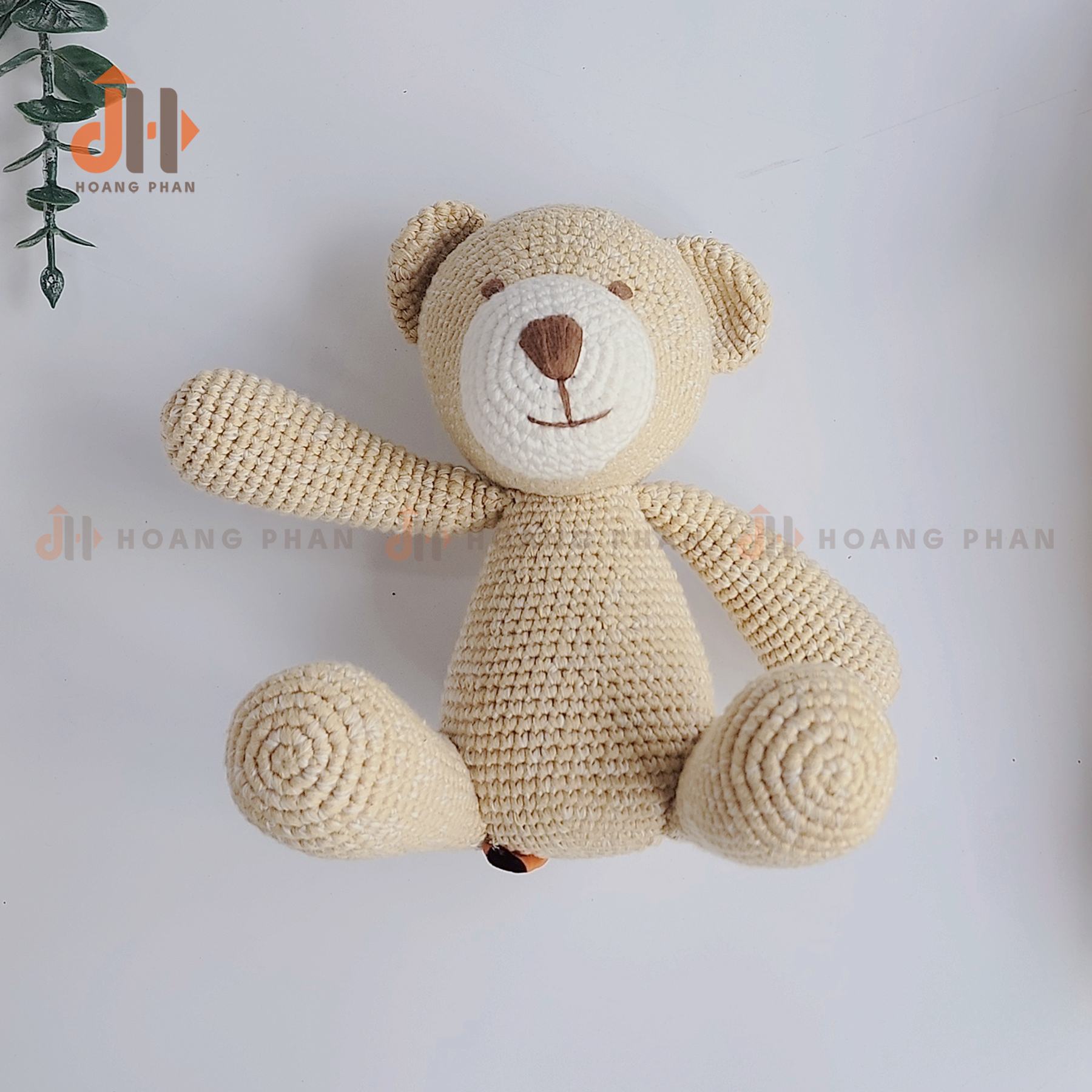 Thú bông móc len - Gấu Poppy thân thiện
