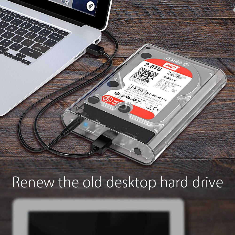 Hộp Đựng Ổ Cứng Di Động HDD Box 3.5 Inch Orico 3139U3 - Hàng Nhập Khẩu