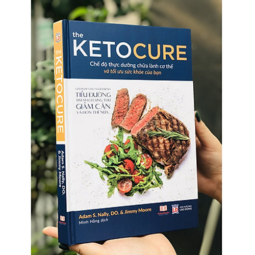 Sách The Keto Cure - Thực dưỡng đúng cách để có một cơ thể khỏe và đẹp