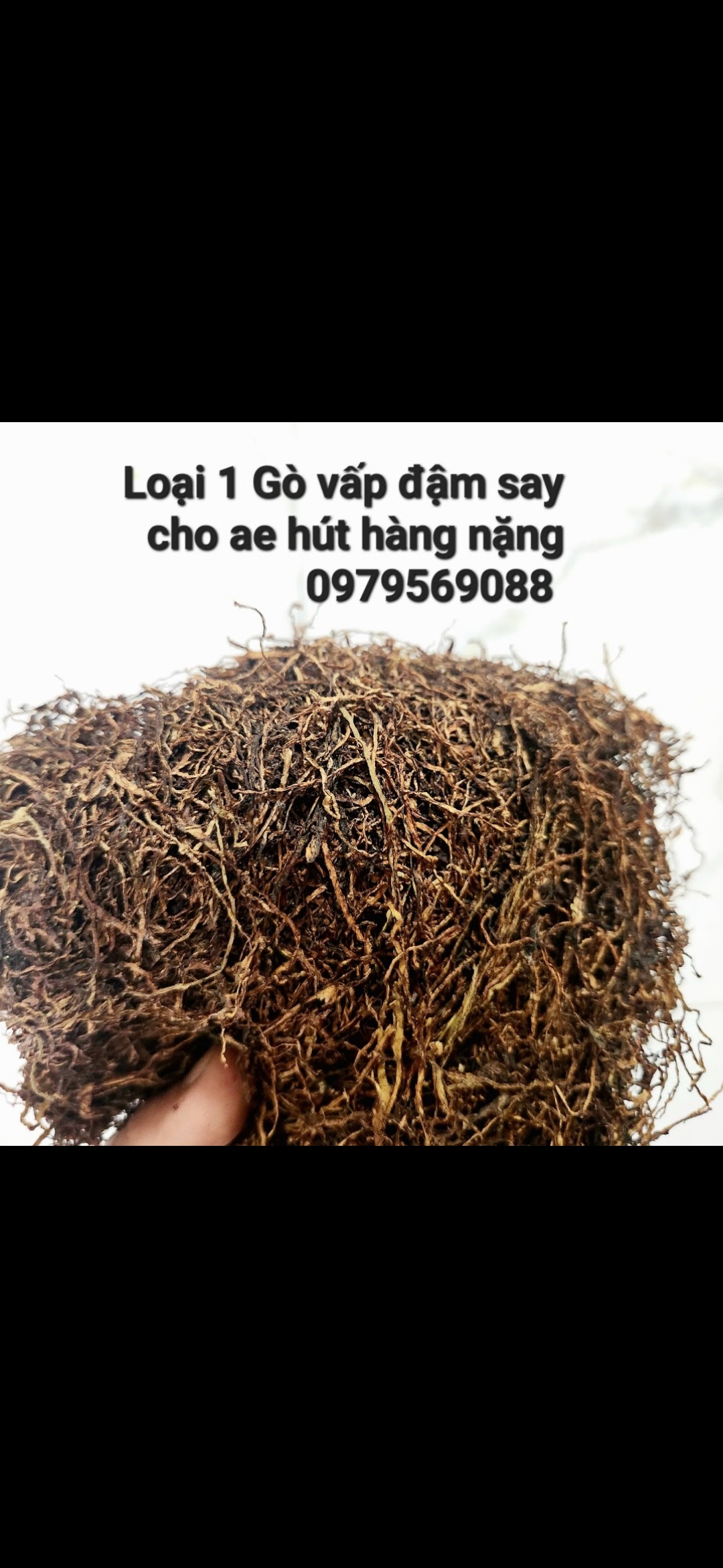 Thuốc vò vấp loại đặc biệt mộc đậm êm say. Không hồ tẩm