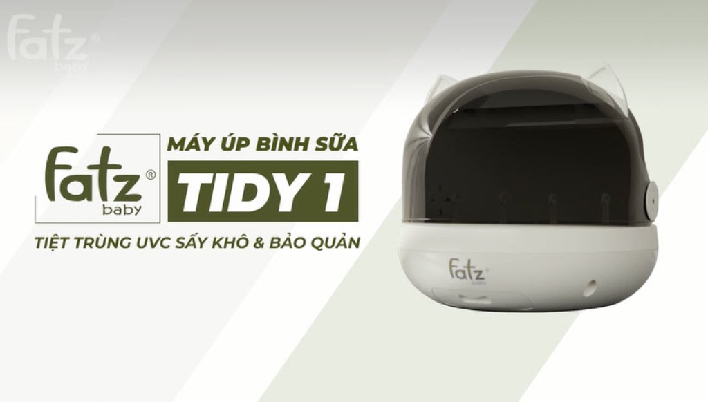 Máy úp bình sữa tiệt trùng uvc sấy khô và bảo quản Fatz baby - TIDY 1 - FB4628WM