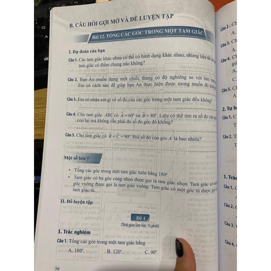 Sách - Bộ đề kiểm tra toán 7 - tập 1 ( theo chương trình giáo dục phổ thông 2018 )