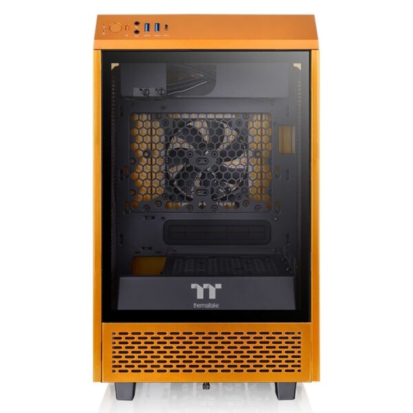 Vỏ Case Thermaltake Tower 100 TG Metallic Gold - Hàng Chính Hãng