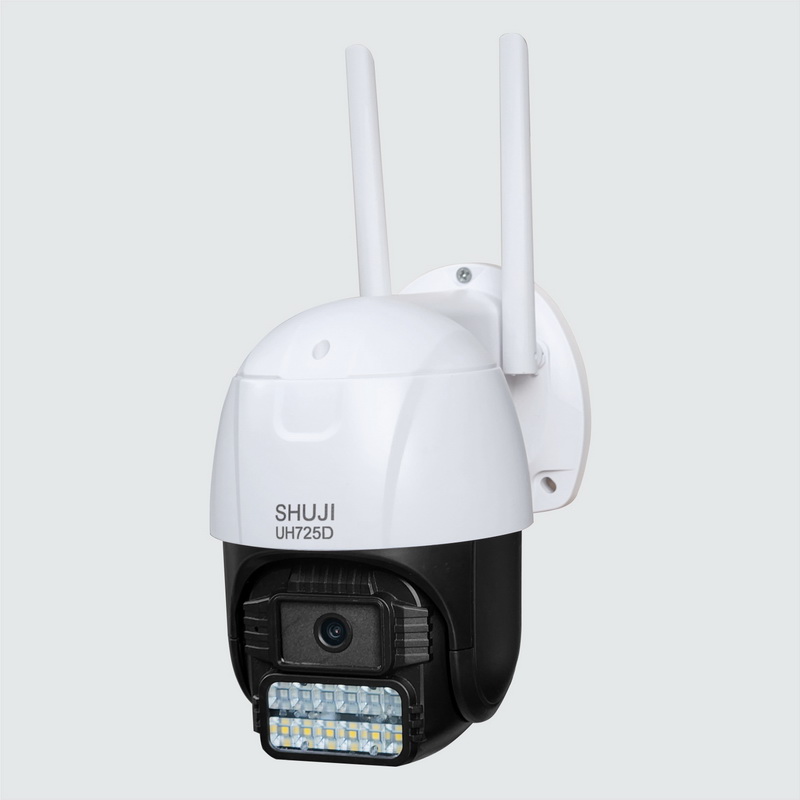 Camera Wifi không dây SHUJI UH725D - Ban đêm có màu - Báo động hụ còi bật đèn khi có trộm đột nhập - 4.0MP cho hình ảnh đẹp gấp đôi Full HD1080 - Hàng chính hãng