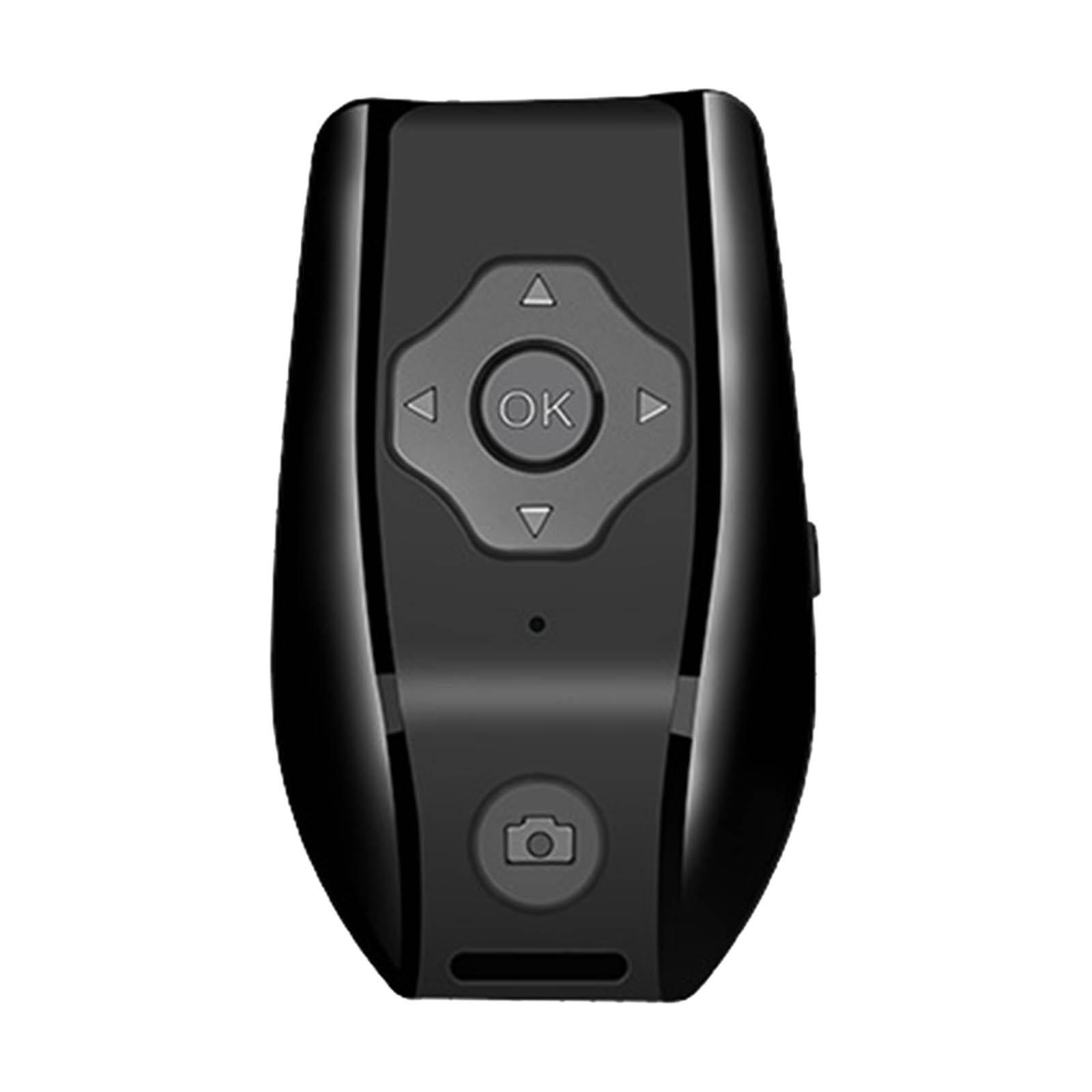 Bluetooth Phone Remote Controller Page Turner Selfie Button Camera Shutter for Page Turning