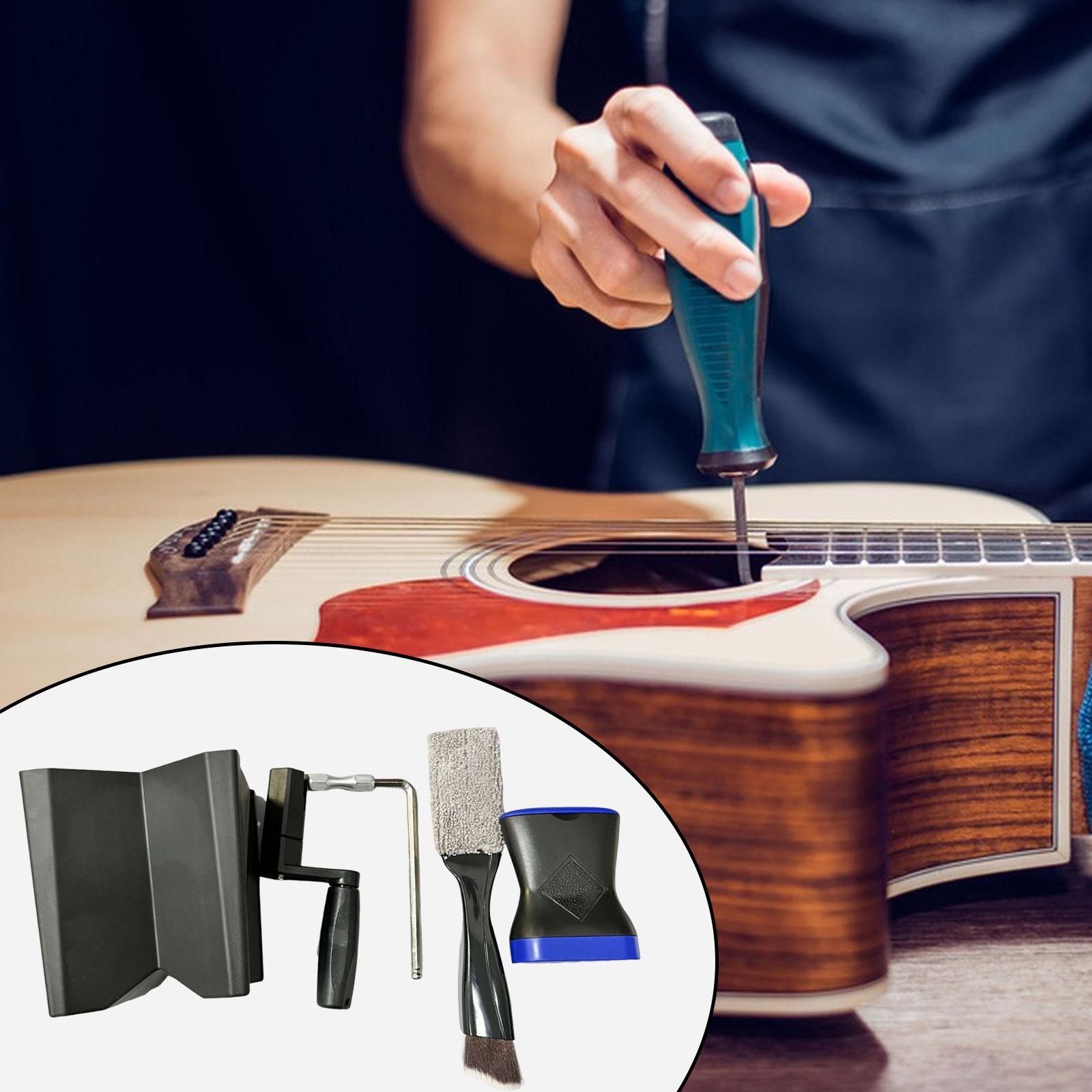 Guitar Maintenance Kit DIY Kit Accessories Neck Bracket for Violin Ukulele