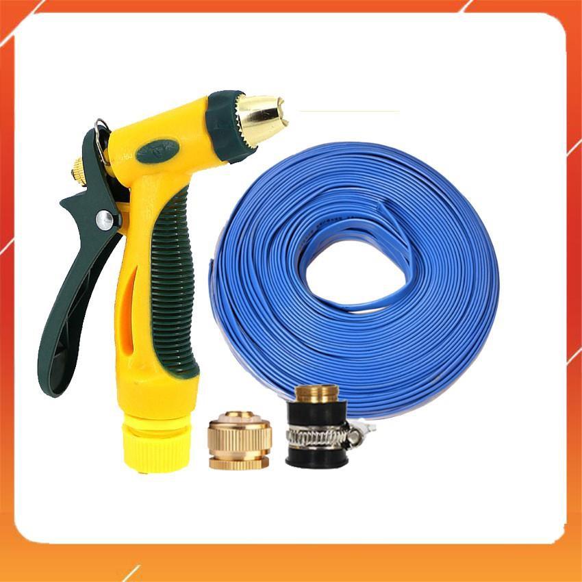 Bộ dây vòi xịt nước rửa xe, tưới cây tăng áp 3 lần,loại 3-5M 206317