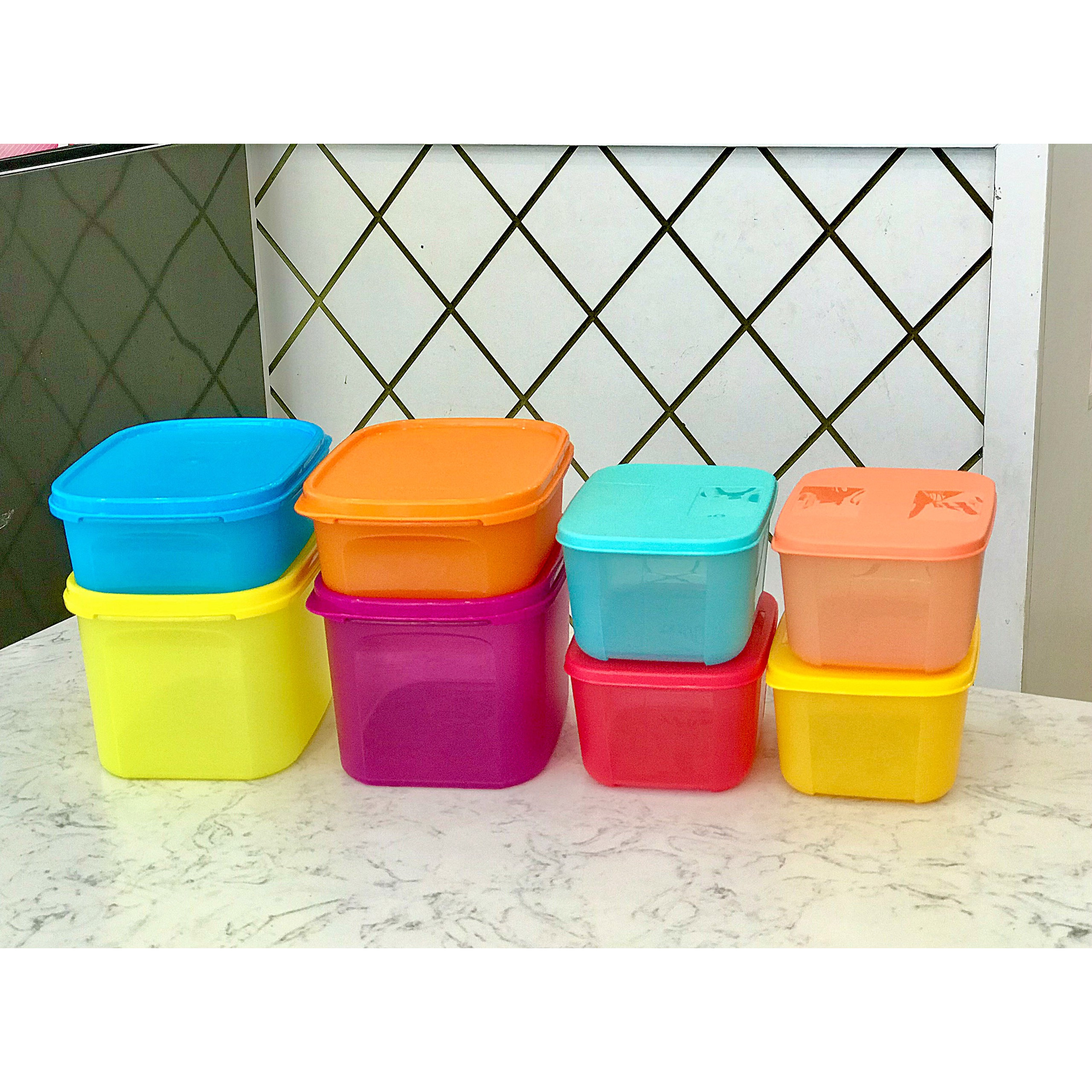 Bộ hộp trữ đông và trữ mát Tupperware (8 hộp)