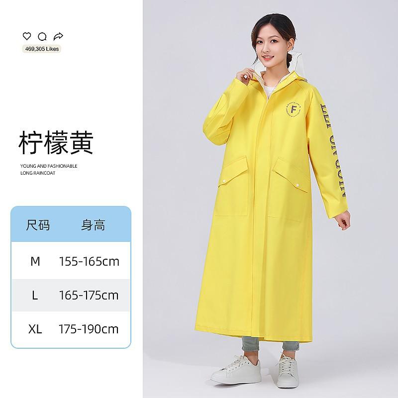 Giá thấp nhất áo mưa thân dài chống bão áo mưa nam một mảnh dày dặn chống thấm nước dành cho người lớn ngoài trời xe điện đơn áo mưa