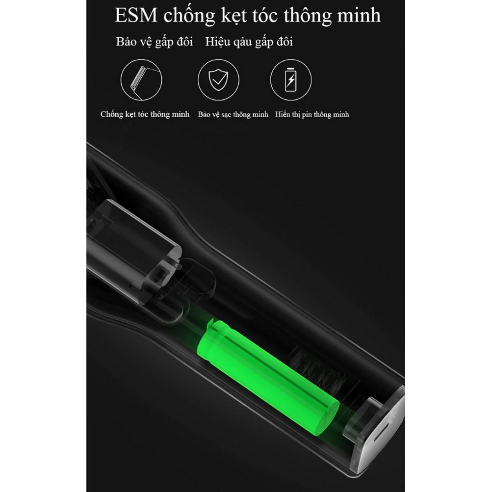 Máy cắt tóc không dây ENCHEN pin sạc + Khuyến mãi tặng kèm 2 kéo , 1 khăn - AsiaMart