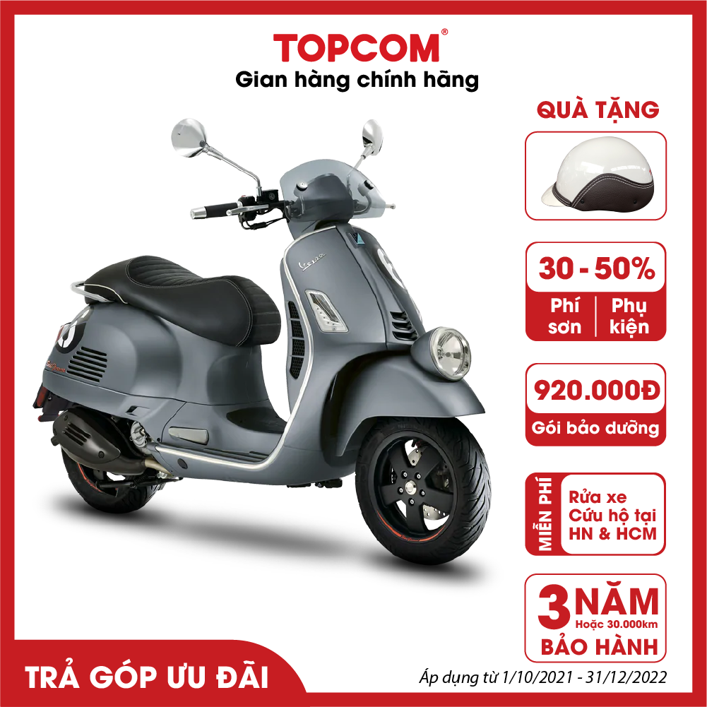 [Chỉ giao HCM &amp; HN] Xe Vespa Sei Giorni 300