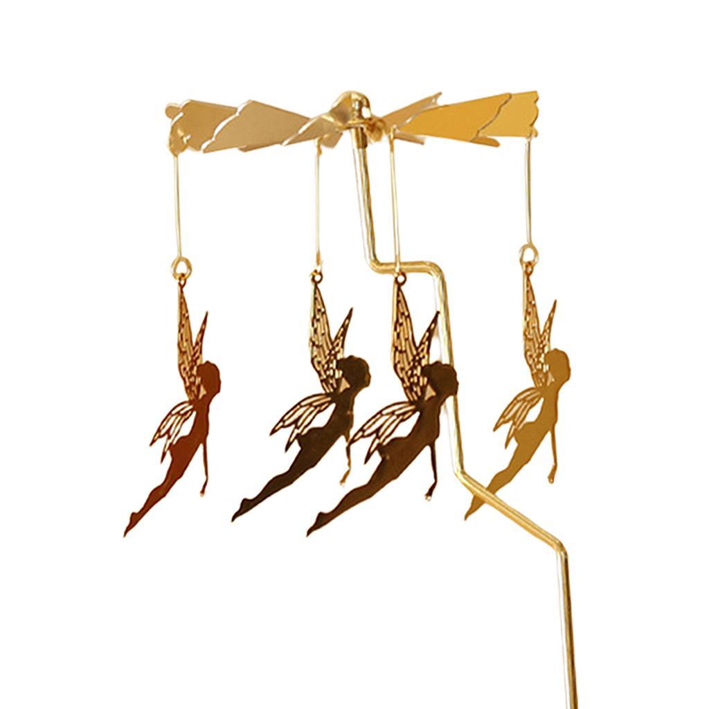 3pcs Candle Holder Rotating Tea Light Holder Stand Decor