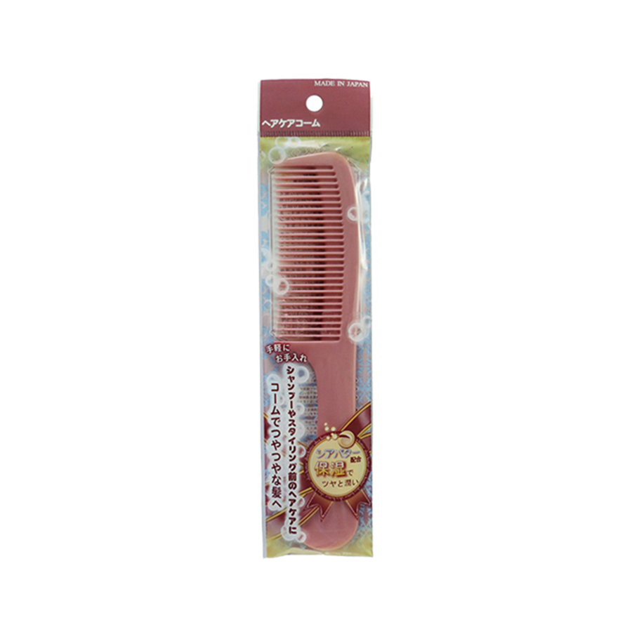 Combo Cây Nặn Mụn 2 Đầu Inox + Lược Chải Tóc Mềm Mại - Nội Địa Nhật Bản