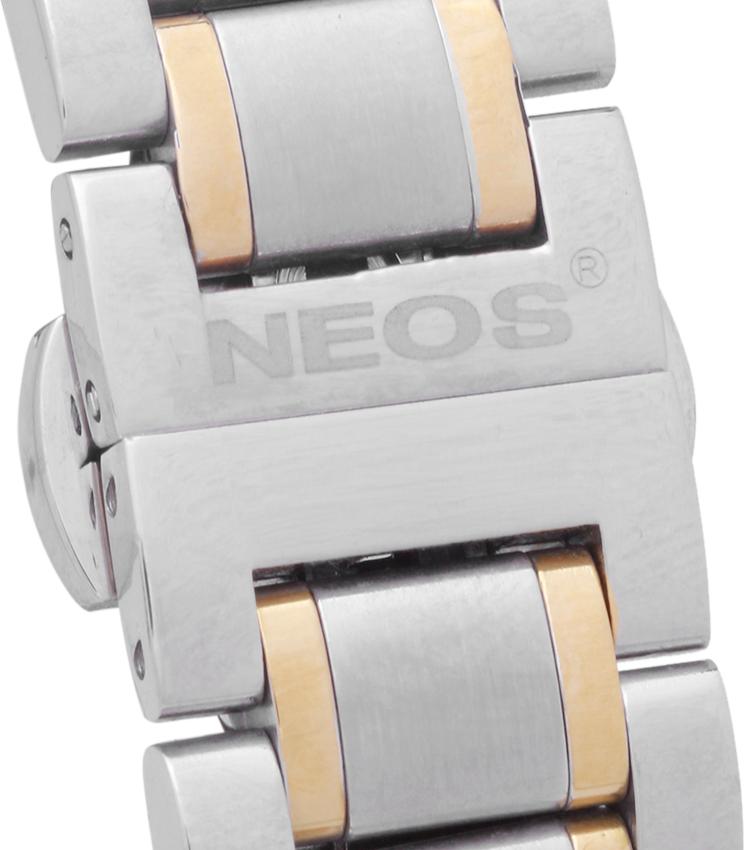 Đồng hồ NEOS N-30869M bạc phối vàng