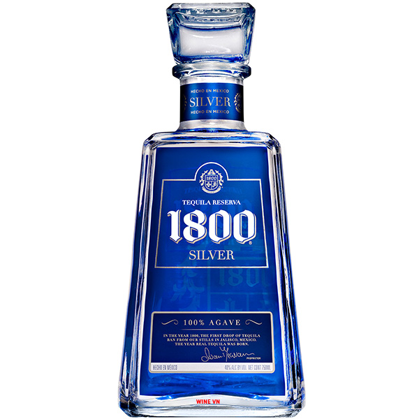 Rượu Tequila Reserva 1800 Silver 40% 1x750ml