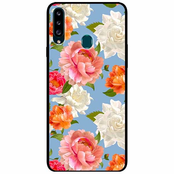 Ốp lưng dành cho Samsung A20s mẫu Hoa Đa Sắc