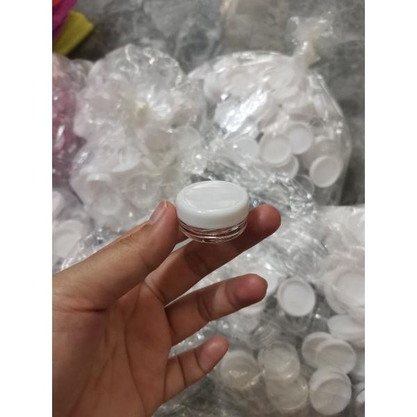 COMBO 50 Hũ Nhựa Chiết Mỹ Phẩm 5 gram(Hàng Loại 1)