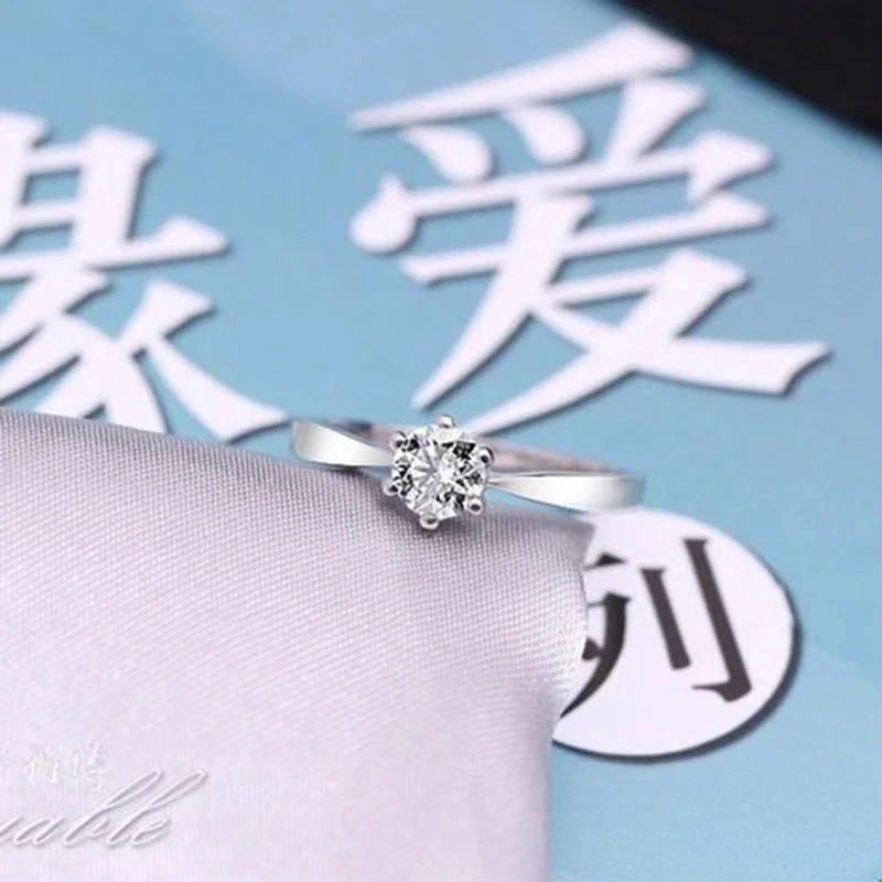Nhẫn Đôi Bạc Nhẫn Cặp Bạc Ngọn Sóng Tình Yêu BẠC HIỂU MINH NC658