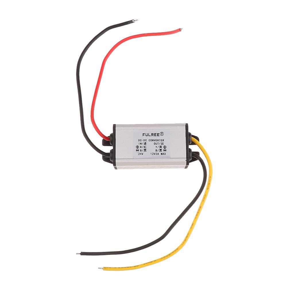 4-10pack DC to DC Converter Buck Module 12V 2A Output Voltage Regulator Power