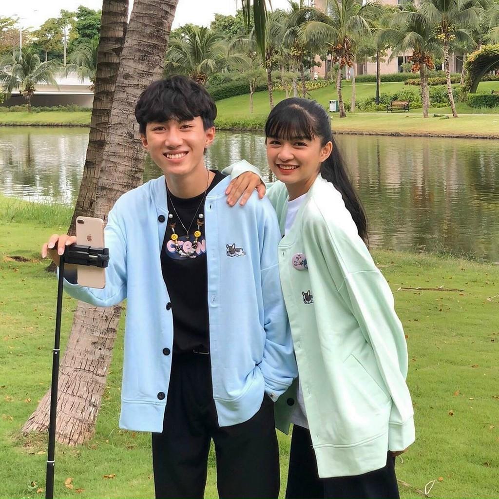ÁO KHOÁC CARDIGAN NỮ VẢI NỈ BÔNG DÀY MIN NHIỀU MÀU CÚN CON