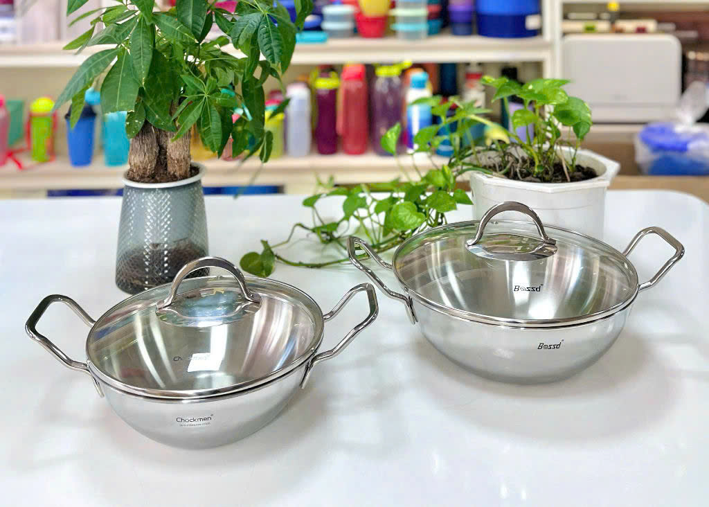 [Hàng chính hãng] Nồi hải sản Chockmen sâu lòng có nắp (CKM91 - 20cm)