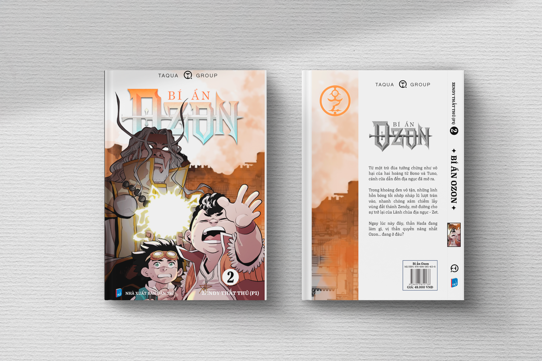 BÍ ẨN OZON: TẬP 2 ZENDY THẤT THỦ  -Taqua Group - NXB DÂN TRÍ – bìa mềm