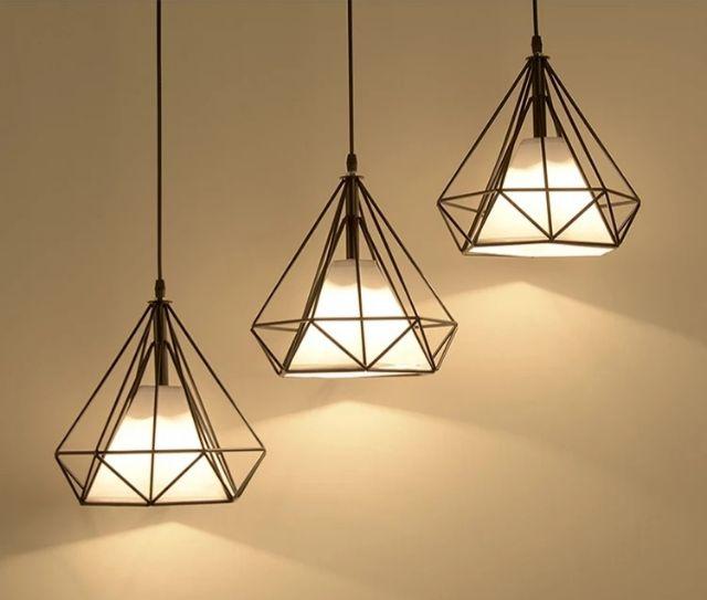 Đèn thả kim cương pendant lamp đèn thả phi 250