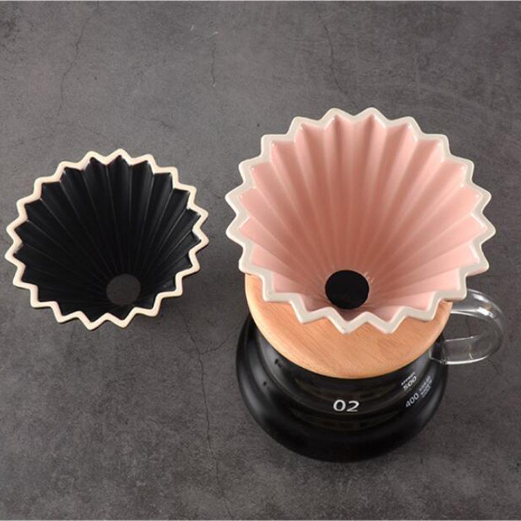 Wooden Filter Stand Coffee Dripper Bracket Pour Over Cone Drip Holder NEW