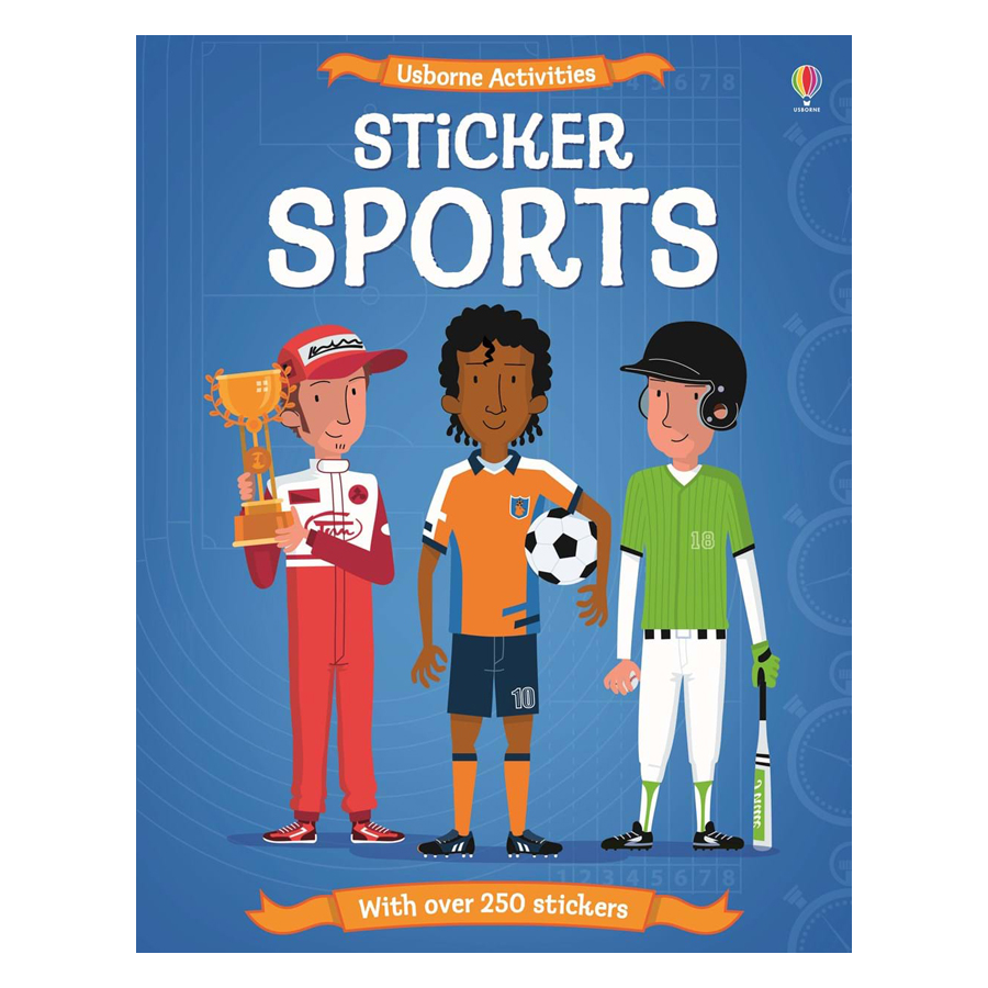 Sách tiếng Anh - Usborne Sticker Sports