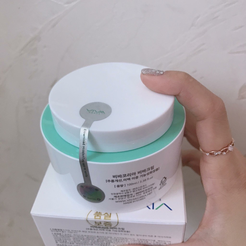 Kem Nở Ngực Viva Cream 100g Giúp Chị Em Sở Hữu Vòng Một Đầy Đặn Căng Tràn Sức Sống Bán Chạy Số 1 Hàn Quốc