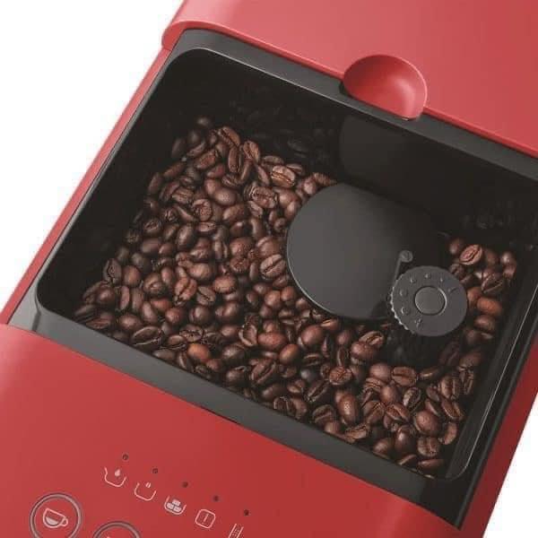 Máy Pha Cà Phê Tự Động Smeg BCC02RDMEU Red, Smeg Coffee Maker, Máy Pha Cafe, Espresso, Cappuccino, Smeg Coffee Machine - Đỏ